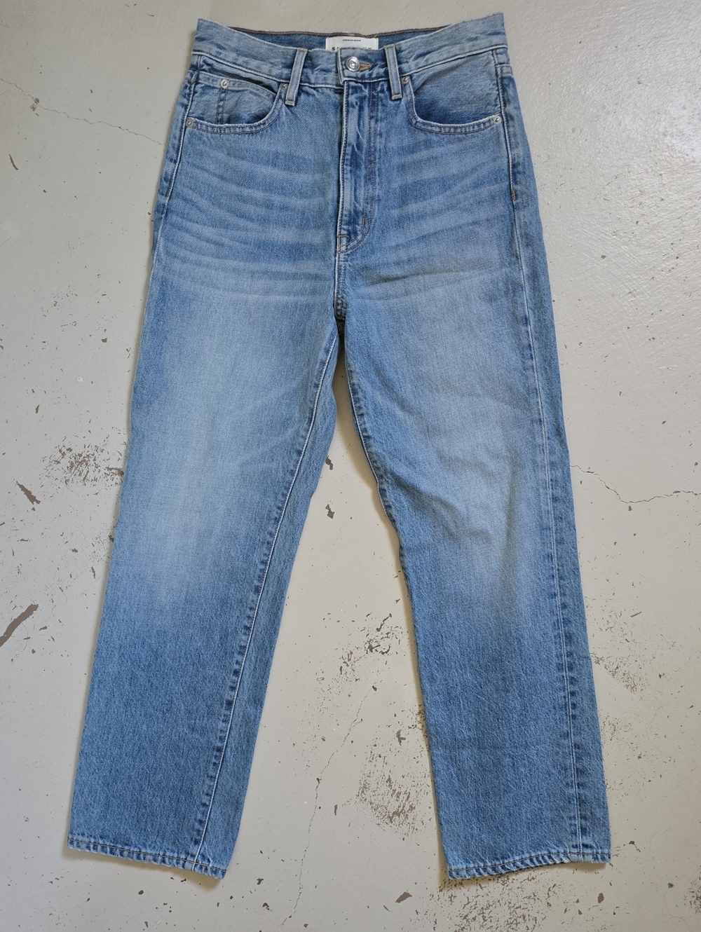 SLVRLAKE London Crop Women's Jeans Size 26 Light Wash
